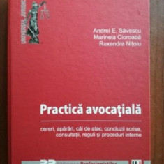 Practica avocationala- Andrei E. Savescu, Marinela Cioroaba
