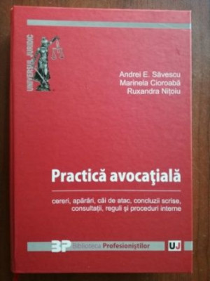 Practica avocationala- Andrei E. Savescu, Marinela Cioroaba foto