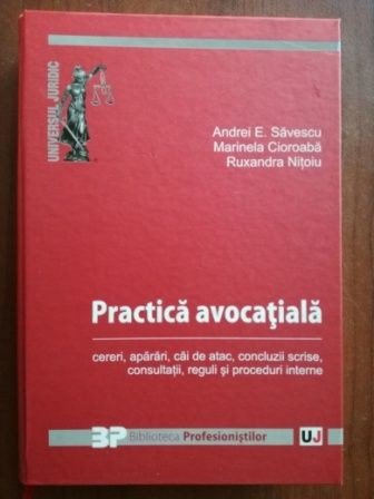 Practica avocationala- Andrei E. Savescu, Marinela Cioroaba