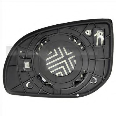 Sticla oglinda, oglinda retrovizoare exterioara HYUNDAI i20 (PB, PBT) (2008 - 2014) TYC 313-0046-1 foto