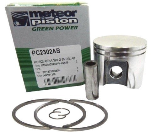 Piston complet drujba Husqvarna 390 Meteor &Oslash; 55mm