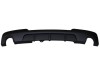 Spoiler bara spate BMW Seria 5 (F10/F11), 12.2009-08.2017, negru; type M-Performance; cu gauri pentru 2 iesiri simple; TUNING,