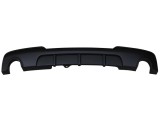 Spoiler bara spate BMW Seria 5 (F10/F11), 12.2009-08.2017, negru; type M-Performance; cu gauri pentru 2 iesiri simple; TUNING,