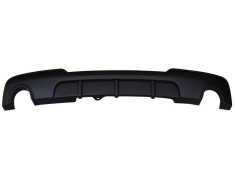 Spoiler bara spate BMW Seria 5 (F10/F11), 12.2009-08.2017, negru; type M-Performance; cu gauri pentru 2 iesiri simple; TUNING,