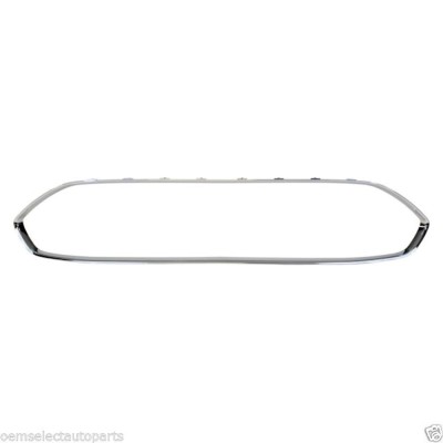 Rama grila masca fata Ford Mondeo, 03.2015-03,2022, fusion usa, 04.2012-06.2016, parte montare cromata, 32D205-1, Aftermarket foto