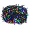 Instalatie de Craciun liniara, tip rola, 100m lungime, 480 LED-uri, 8 jocuri de lumini, pentru interior/exterior, multicolor
