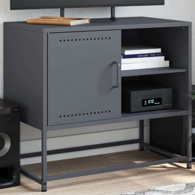 vidaXL Dulap TV, antracit, 68x39x60,5 cm, oțel 846520 foto