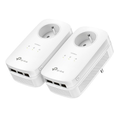 Starter kit Powerline TP-LINK TL-PA8010PKIT AV1300/AV2000 3 Passthrough - TP-LINK TL-PA8030PKIT SafetyGuard Surveillance foto