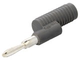 Conector banană 4mm mufă gri neizolat PHOENIX CONTACT
