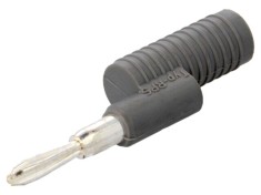 Conector banană 4mm mufă gri neizolat PHOENIX CONTACT