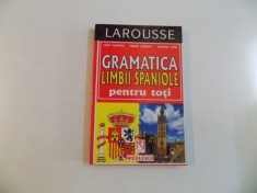 GRAMATICA LIMBII SPANIOLE PENTRU TOTI de JEAN CHAPRON...ANTONIO DAON 2002 foto