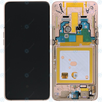 Samsung Galaxy A80 (SM-A805F) Unitate de afișare completă angel gold GH82-20390C GH82-20368C GH82-20348C foto