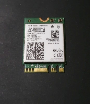 Modul Intel Dual Band Wireless-AX200 NGW foto