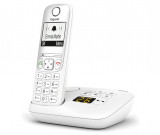 DECT fara fir Gigaset A695A cu robot telefonic, Extensie telefon fix, alb - SECOND