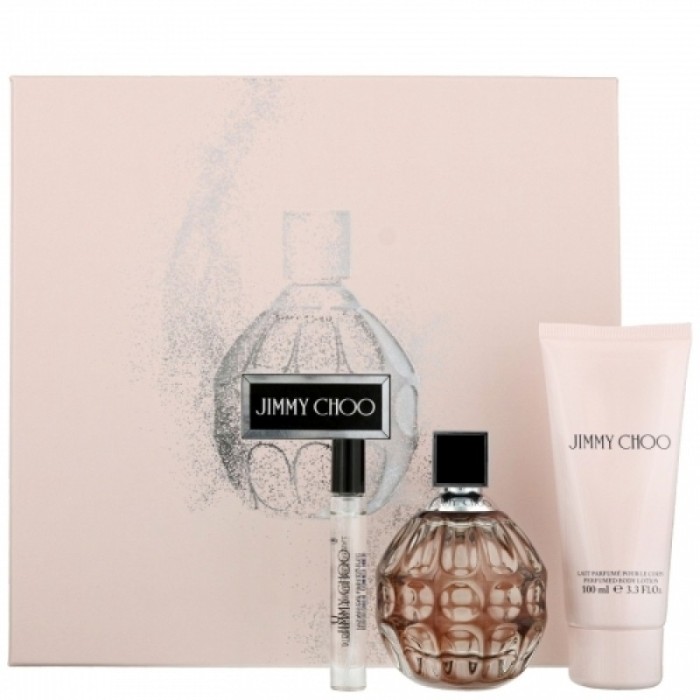 Seturi Femei, Jimmy Choo Jimmy Choo Apa de Parfum 100 ml + Lotiune de corp 100 ml + Apa de Parfum 7.5 ml, 100 + 100 + 7.5ml Seturi Femei, Jimmy Choo Jimmy Choo Apa de Parfum 100 ml + Lotiune de corp 100 ml + Apa de Parfum 7.5 ml, 100 + 100 + 7.5ml