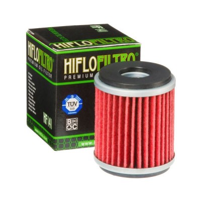 Filtru ulei Hiflofiltro HF141 - Yamaha X-City - YP125 X-Max - YZF125 - WR-XT-YZ250 - WR-YZF450 - MBK Citycruiser - Skycruiser 125 foto