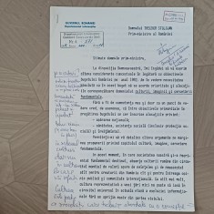 ACT GUVERNUL ROMANIEI SEMNAT DE CAIUS DRAGOMIR SI THEODOR STOLOJAN-1991.