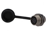 Soclu ST12 Mamă IP67 5A 125V pentru Lipire