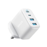 Incarcator Retea Anker Zolo, 50W, 3A, 2 x USB-A - 2 x USB-C, Alb