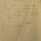 Alexandru Papilian - document vechi - manuscris, semnatura olografa