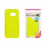 Husa Silicon Samsung Galaxy S7 G930 Mercury Jelly Lime Protectie Camera