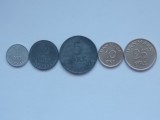 Lot 5 Monede Diferite Danemarca Colectie Numismatica Straine
