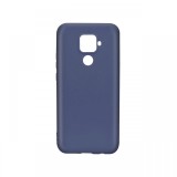 Husa Huawei Nova 5z Lemontti Silicon Silky Albastru Inchis