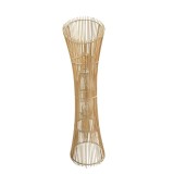 Cumpara ieftin Lampadar Gion E27 bambus culoare naturala 29.5x29.5x118 cm