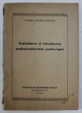 EXPLOATAREA SI INTRETINEREA PASTEURIZATOARELOR PENTRU LAPTE , 1962