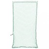 VidaXL Plasă de remorcă cu funie elastică, verde, 8x3,5 m, PP