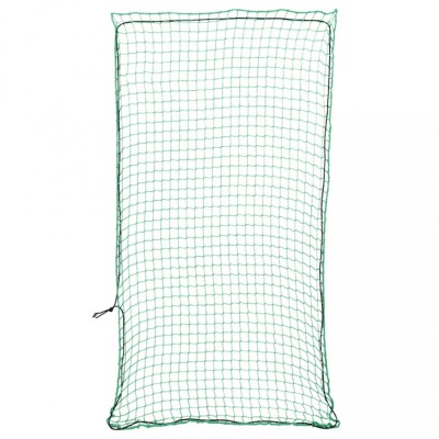 vidaXL Plasă de remorcă cu funie elastică, verde, 8x3,5 m, PP foto
