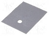 Suport termoconductor din silicon, 20mm x 24mm x 0.3mm - SMICA SOT93 foto