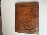 Portofel vintage maro