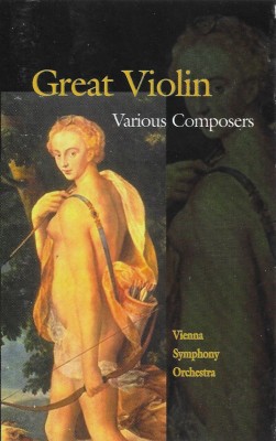 Casetă audio Great Violin, originală foto