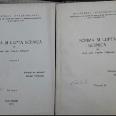 1970, Scrima si lupta scenica, Angelus Pellegrini, vol I + vol II, curs IATC T10