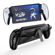 Husa pentru playstation portal remote player kickstand, negru