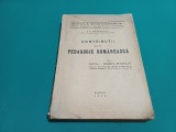 CONTRIBUȚII LA O PEDAGOGIE ROM&Acirc;NEASCĂ * VOL. I*SATUL, TEMEIUL STATULUI *1938* 28