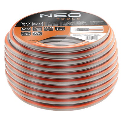 Furtun de gradina 3/4&amp;quot;x50m OPTIMA Neo Tools 15-825 HardWork ToolsRange foto