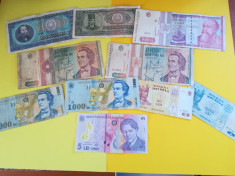 Bancnote Romania ,circulate(vezi specificatiile) foto