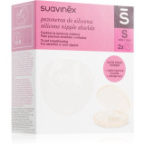 Suavinex Zero Zero Silicone Nipple Shields protectoare pentru mameloane marimea S 21 mm 2 buc