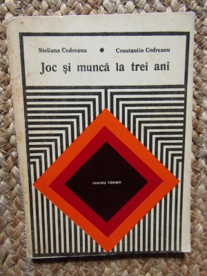 JOC SI MUNCA LA TREI ANI-STELIANA CODREANU, CONSTANTIN CODREANU foto