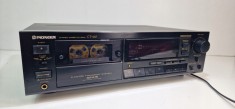 Casetofon deck Pioneer CT-445, 2 motoare, 2 capete, Dolby B, C, HX-PRO system