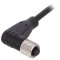 Mufă Mamă M5 3 PIN 1A Unghi IP67 60V