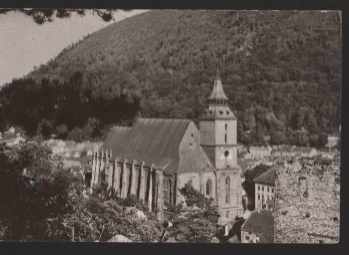 CPI B13576 CARTE POSTALA - BRASOV - BISERICA NEAGRA, RPR