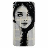 Husa silicon pentru Apple Iphone 4 / 4S, Blue Eyes