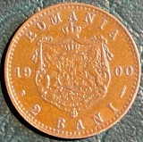 Moneda Romania 2 Bani 1900 Carol I, Numismatica