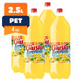 Cumpara ieftin Bax 4 Sticle Suc cu Limonada, 2.5 L, PET, Suc Citrice, Suc Limonada, Giusto cu Limonada, Giusto Lemon, Suc Fructe