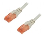 Cabluri patch U/UTP 6 litat Cu LSZH gri 7m 26AWG, Digitus