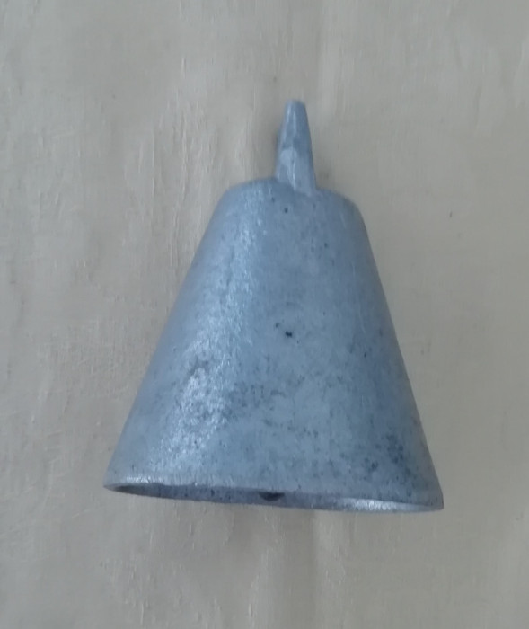 S - Clopotel aliaj - inceputul anilor 1900 - piesa de colectie