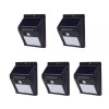 Set 5 lampi solare cu 30 LED-uri SMD,senzor de miscare si senzor de lumina